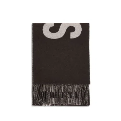 JACQUEMUS FRINGES WOOL WOMEN'S SCARF