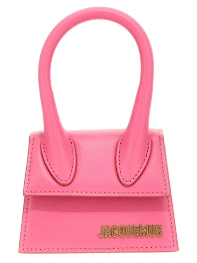 JACQUEMUS FUCHSIA LE CHIQUITO CROSSBODY BAG