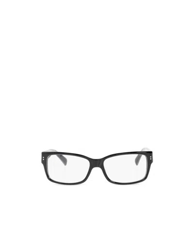 Jacquemus Full Frame Plain Mirror In Black