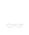 Jacquemus Full Frame Plain Mirror In Pink