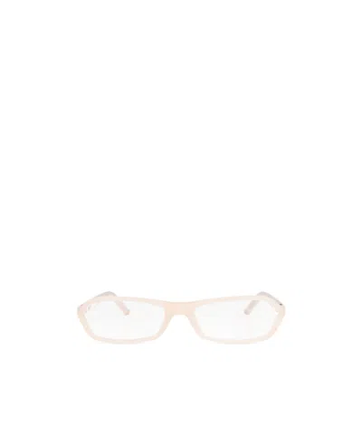 Jacquemus Full Frame Plain Mirror In Pink