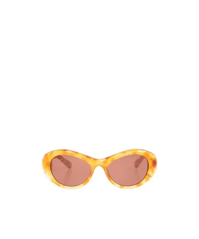 Jacquemus Full Frame Sunglasses In Brown