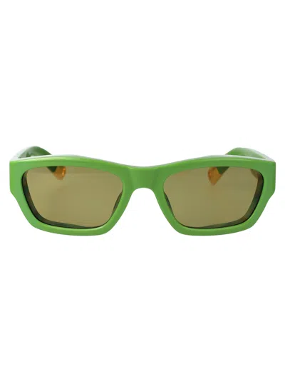 Jacquemus Full Frame Sunglasses In Green