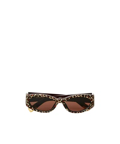 Jacquemus Full Frame Sunglasses In Black