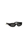 Jacquemus Full Frame Sunglasses In Black/yellow
