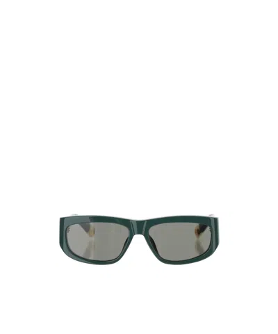 Jacquemus Full Frame Sunglasses In Green