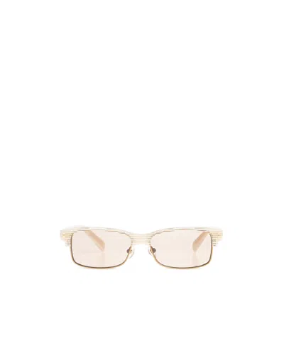 Jacquemus Full Frame Sunglasses In Gold