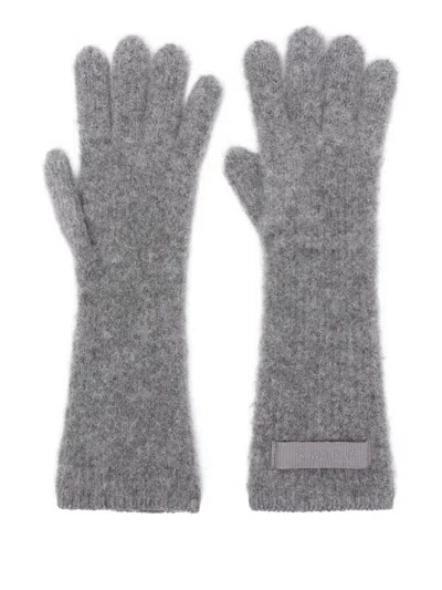 Jacquemus Full-finger Ribbed Gloves