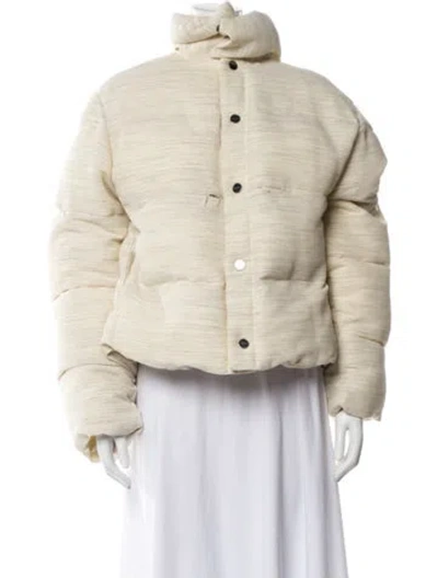 Pre-owned Jacquemus Fur Jacket W/ Tags In Neutral