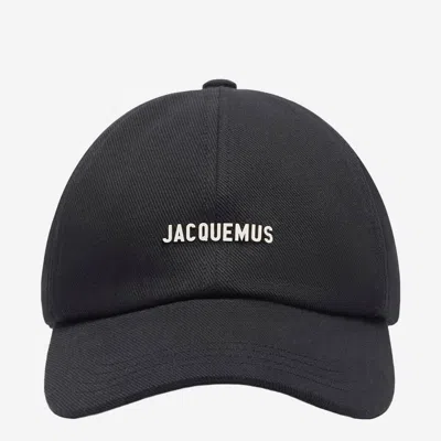 Jacquemus Gadjo Baseball Cap In Black