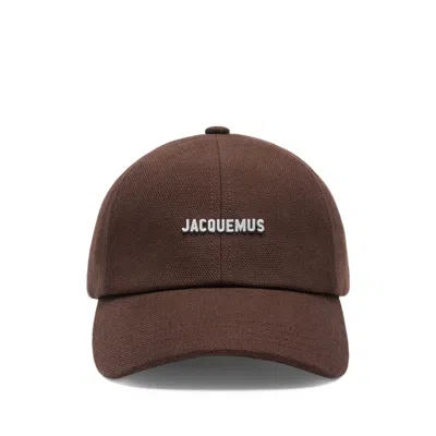 Jacquemus Gadjo Baseball Cap In Brown
