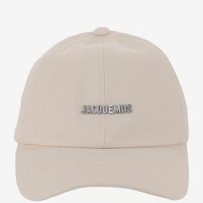 Jacquemus Gadjo Baseball Cap In Nude