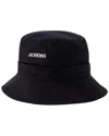 Jacquemus Gadjo Bucket Hat (authentic Pre-loved) In Black