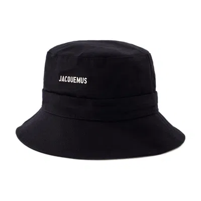 Jacquemus Gadjo Bucket Hat -  -  Black - Cotton