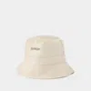 Jacquemus Gadjo Bucket Hat In White