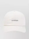 Jacquemus La Gadjo Baseball Cap In White