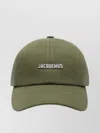 Jacquemus Men La Casquette Gadjo Cap In Green