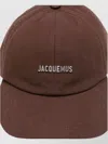 Jacquemus Gadjo Cap With Curved Brim And Eyelet Detailing