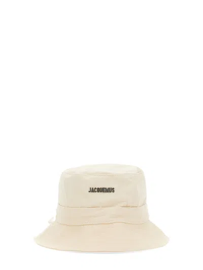 Jacquemus Gadjo Hat In Bianco