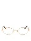 Jacquemus Glasses In Gold