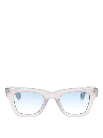 Jacquemus Les Lunettes Nocio Sunglasses In Multi Blue