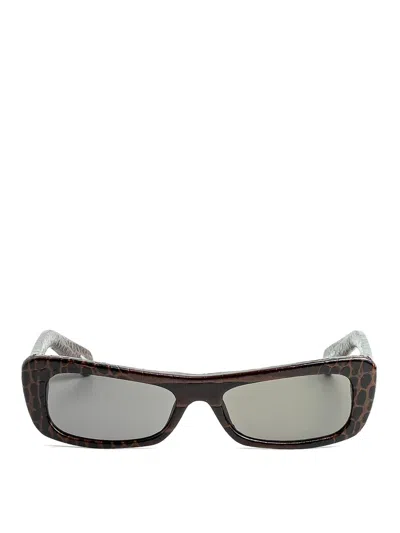 Jacquemus Sunglasses In Brown