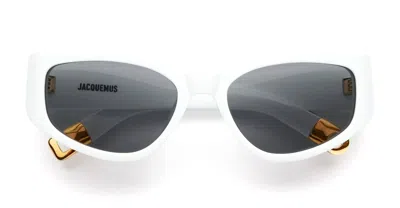 Jacquemus Gala - White Sunglasses