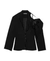 Jacquemus La Veste Galliga Linen-blend Blazer In Black