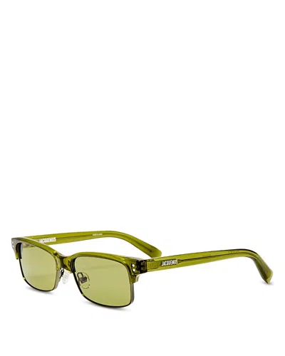 Jacquemus Gardian D Frame Sunglasses, 54mm In Green