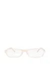 Jacquemus Full Frame Plain Mirror In Gold