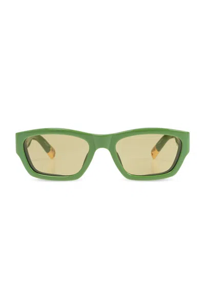 Jacquemus Sunglasses Sunglasses In Olive Green