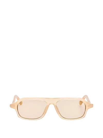 Jacquemus Geometric Sunglasses In Pink