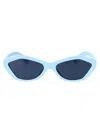 Jacquemus Geometrical Sunglasses Jac42 C4 Sun In Blue