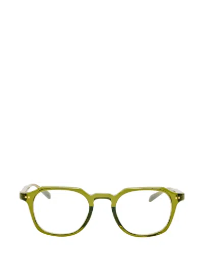 Jacquemus Geometric-frame Glasses In Green
