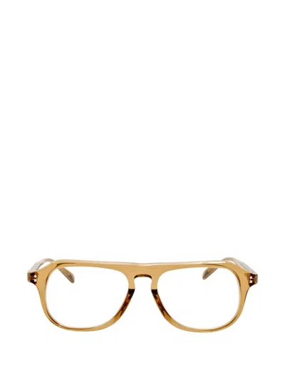 Jacquemus Geometric-frame Glasses In Nude