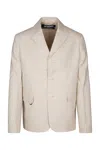 Jacquemus Buttoned Long In Lightbeige