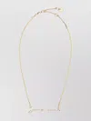Jacquemus Gilded Chain Pendant Necklace