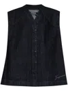 Jacquemus Gilet Salon Ne-nîmes In Blue