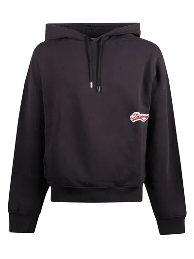 Jacquemus Gio Sweatshirt In Black