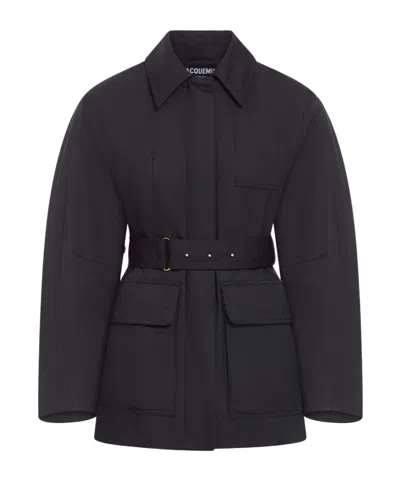 Jacquemus Le Blousen Bari In Black