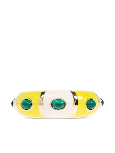 Jacquemus Glazed-finish Bracelet In Multicolor