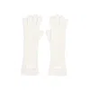Jacquemus Les Gants Gros Grain In White
