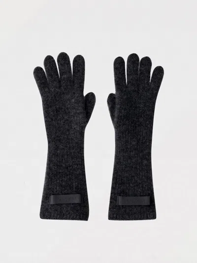 Jacquemus Gloves Woman  In Black