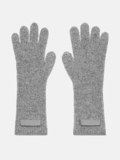 Jacquemus Gloves Woman  In Gray