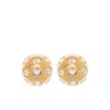 Jacquemus Rond Carré Earrings In Gold