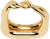 Jacquemus Gold Les Sculptures 'la Bague Nodi' Ring In 270 Light Gold