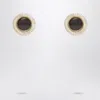 Jacquemus Golden And Brown Sunflower Earrings