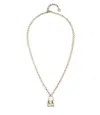 JACQUEMUS GOLDEN CHARM PENDANT NECKLACE