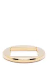 Jacquemus "the Circular Bracelet" Bracelet In Golden