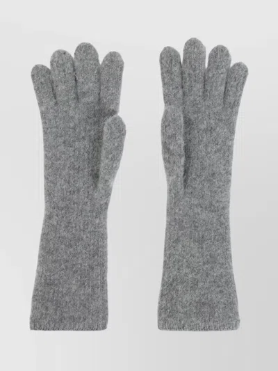 Jacquemus Grain Ribbed Cuffs Long Length Gloves